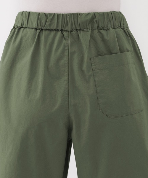 無印良品 パンツ 婦人 洗いざらし ブロードショートパンツ レディース