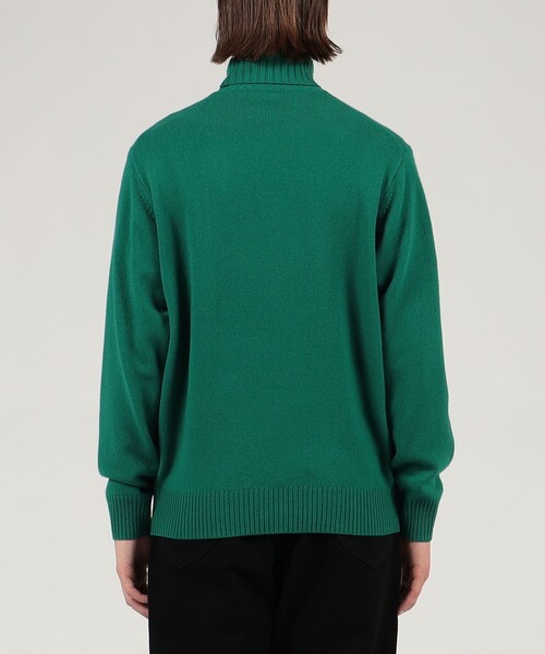 「TOMORROWLAND」 タートルネックニット S オレンジ メンズ_画像5