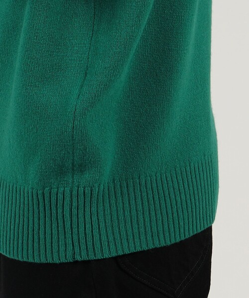 「TOMORROWLAND」 タートルネックニット S オレンジ メンズ_画像8