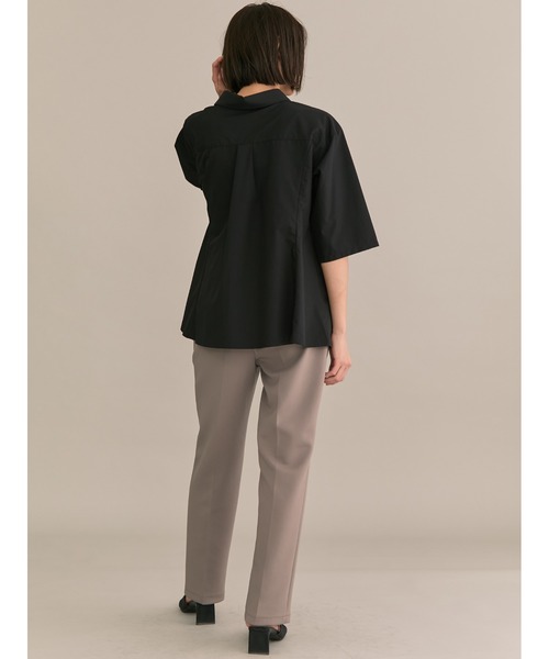 「TONAL」 半袖シャツ 38 オフホワイト レディース TONAL 「TONAL」 半袖シャツ 38 オフホワイト レディース