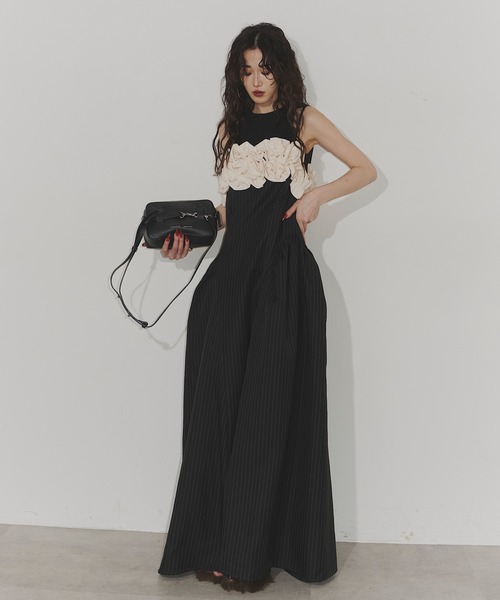 ワンピース Chris TROIS. Flower gather dress Chris TROIS. ワンピース Flower gather dress : ZOZOTOWN Yahoo