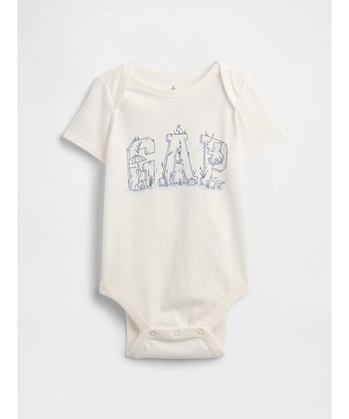 ベビー服 ロンパース GAPロゴボディスーツ (ベビー) | GAP | 01