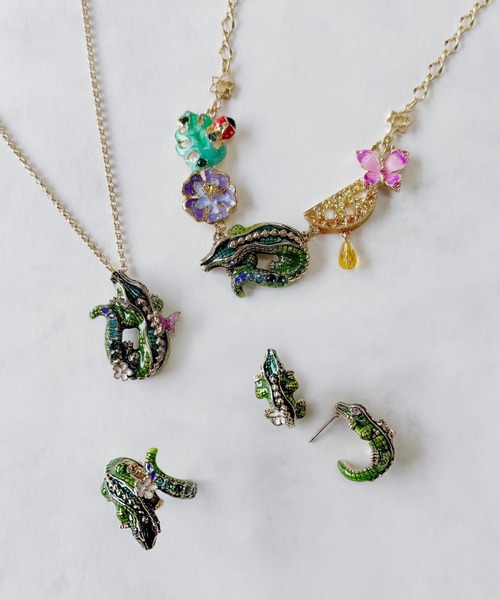 ANNA SUI 牛の顔 リング ANNA SUI（アナスイ）の「牛モチーフ リング（リング）」 - WEAR