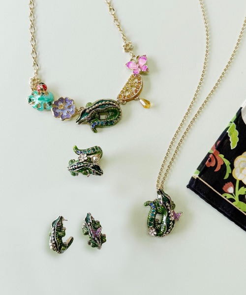 ANNA SUI 指輪 リング ワニモチーフ レディース : ZOZOTOWN
