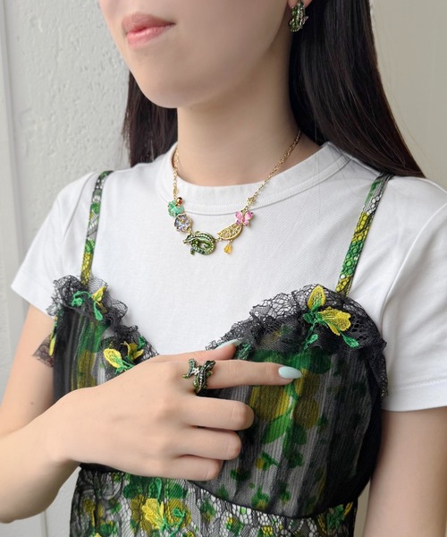 ANNA SUI 指輪 リング ワニモチーフ レディース : ZOZOTOWN