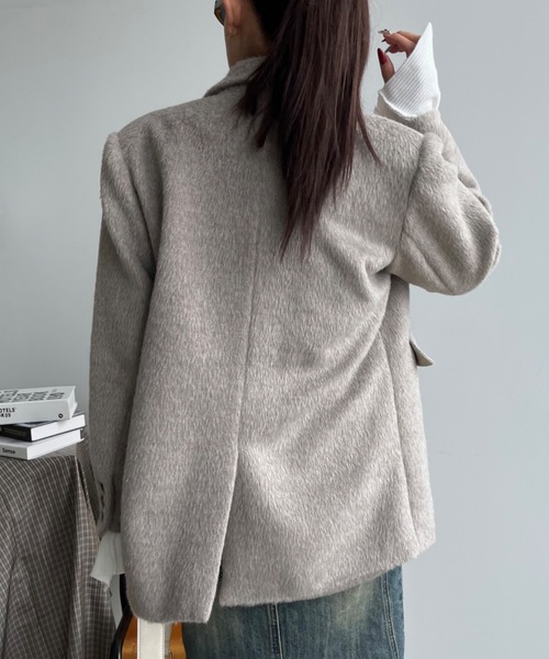 SHAGGIE（シャギー） テーラードジャケット FREE ベージュ レディース