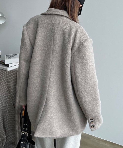 SHAGGIE（シャギー） テーラードジャケット FREE ベージュ レディース