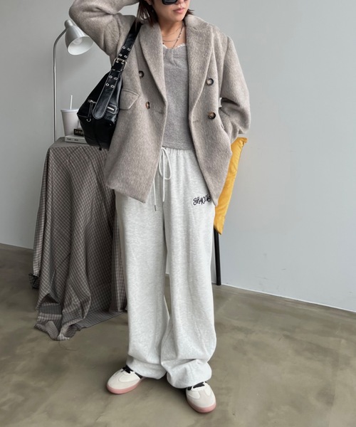 SHAGGIE（シャギー） テーラードジャケット FREE ベージュ レディース