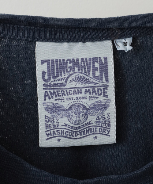 CITYSHOP tシャツ JUNGMAVEN Cardiff 3/4 Sleeve：Tシャツ