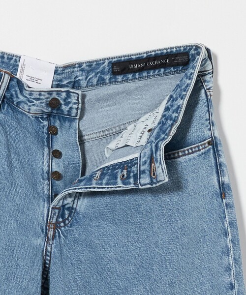 STEVEN ALAN ジーンズ 「ARMANI EXCHANGE」 DNM BAGGY LT-BL