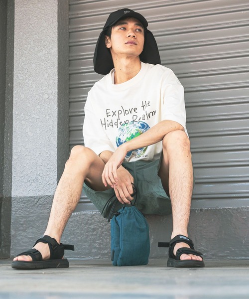 niko and… tシャツ スペースグラフィックTシャツ メンズ