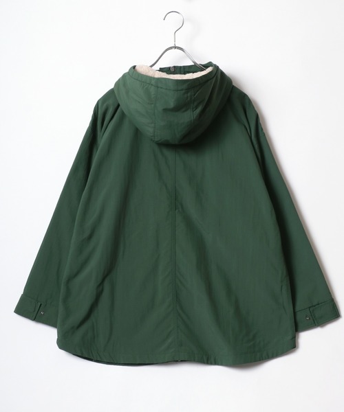 「LOGOS」 ナイロンブルゾン L ベージュ レディース_画像6