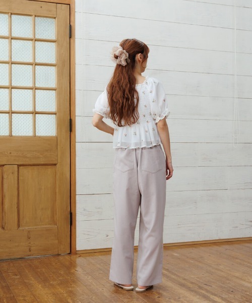 ブラウス シャツ ウィメンズ ”Chamomile Floral” ミックス シャツ / 155301 331B レディース ウィメンズ 'Chamomile Floral' ミックス シャツ / 155301 331B