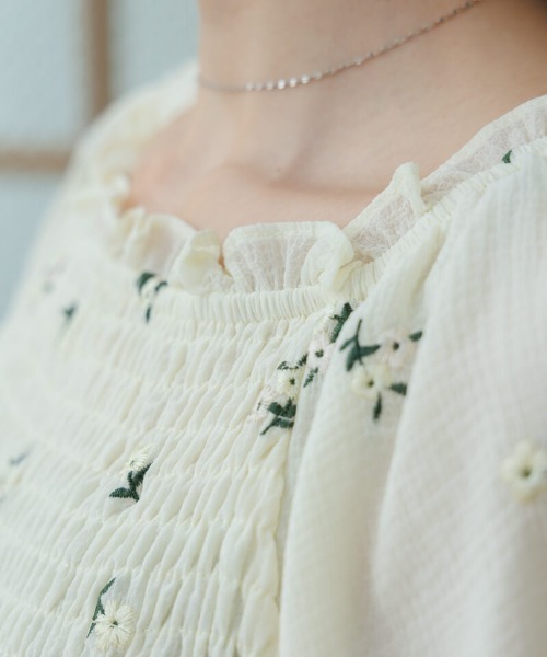 ブラウス シャツ ペチュニアブラウス レディース flower（ファッション） ブラウス シャツ ペチュニアブラウス