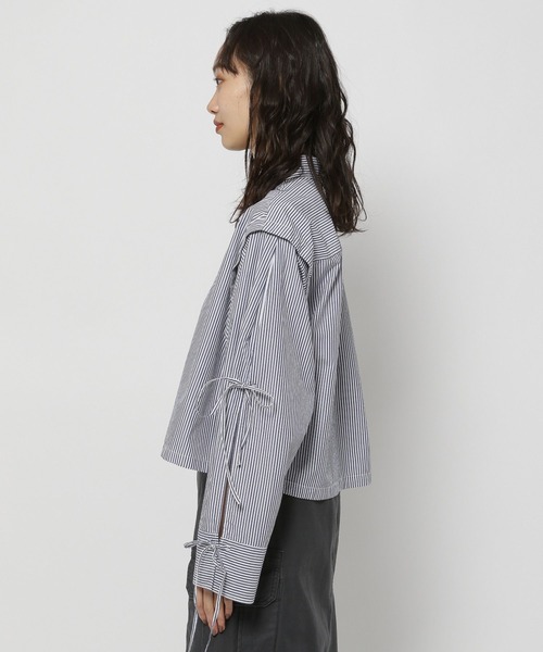 niko出品 niko and… 「niko and」 長袖シャツ SHORT ブルー レディース