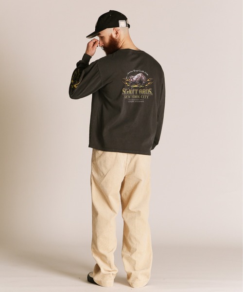 Schott N.Y.C（ショット） ヘンリーネック tシャツ Schott/ショット