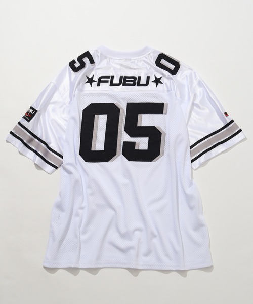 美品！フブ　fubu メッシュ　ゲームシャツ　フットボールシャツ　ＸＬ 楽天市場】【送料無料】FUBU OG GAME SHIRT【LIGHT BLUE】(M・L