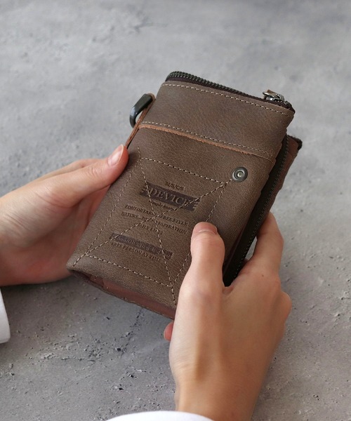 DEVICE（デバイス） 財布 DEVICE WORK 二つ折り財布 DPL60058 メンズ
