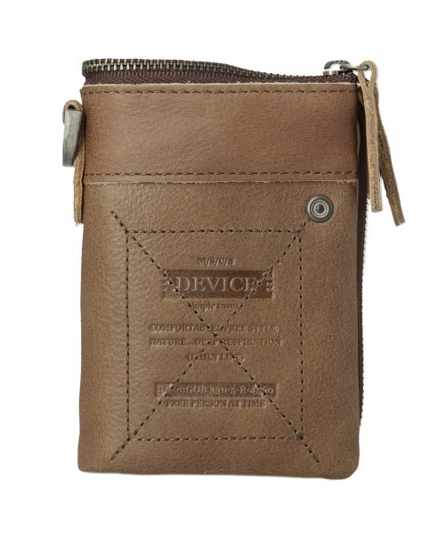 DEVICE（デバイス） 財布 DEVICE WORK 二つ折り財布 DPL60058 メンズ