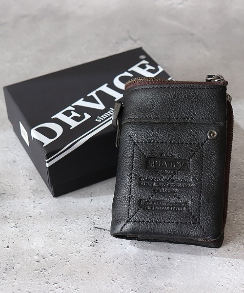 DEVICE（デバイス） 財布 DEVICE WORK 二つ折り財布 DPL60058 メンズ