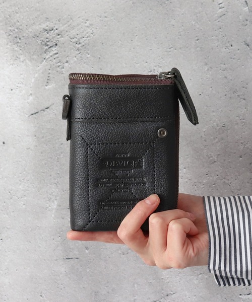 DEVICE（デバイス） 財布 DEVICE WORK 二つ折り財布 DPL60058 メンズ