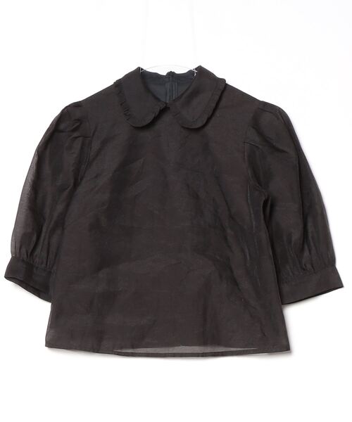 「31 Sons de mode」 7分袖ブラウス 36 ブラック レディース