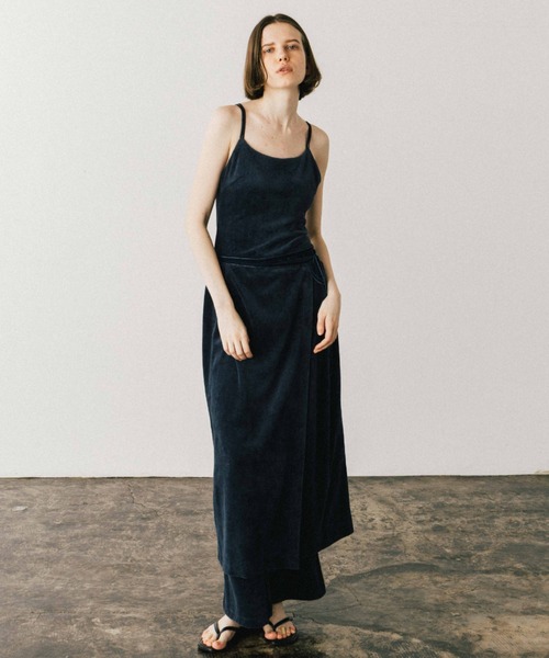 CREDONA（クレドナ） パンツ COTTON VELOUR LAYERED PANTS/コットン