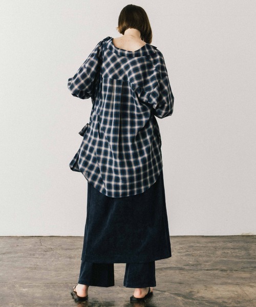 CREDONA（クレドナ） パンツ COTTON VELOUR LAYERED PANTS/コットン