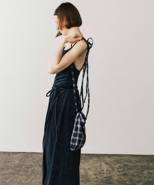 CREDONA（クレドナ） パンツ COTTON VELOUR LAYERED PANTS/コットン