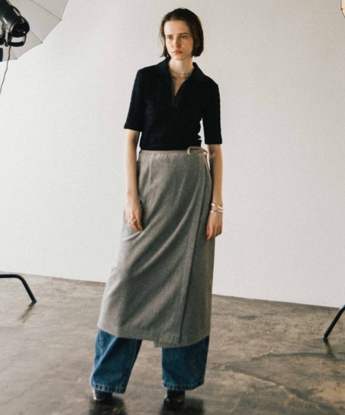 CREDONA（クレドナ） パンツ COTTON VELOUR LAYERED PANTS/コットン