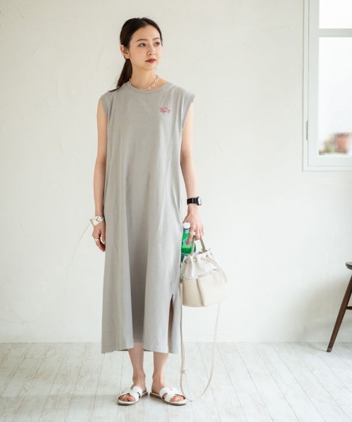 ワンピース FRUIT OF THE LOOM フルーツオブザルーム フレンチスリーブ
