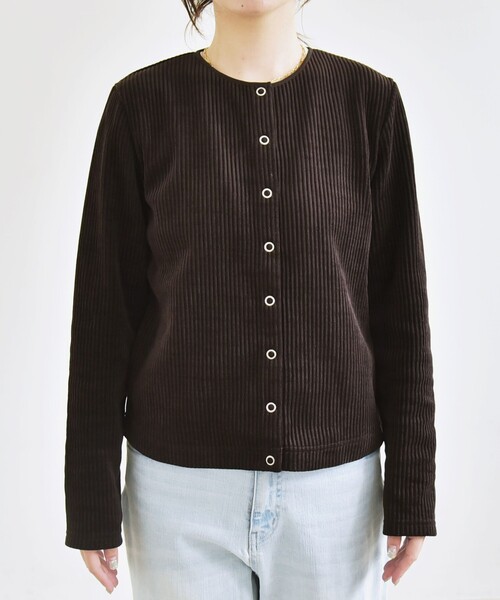 quaranciel カーディガン quaranciel:「洗濯機可能」ポリエステル