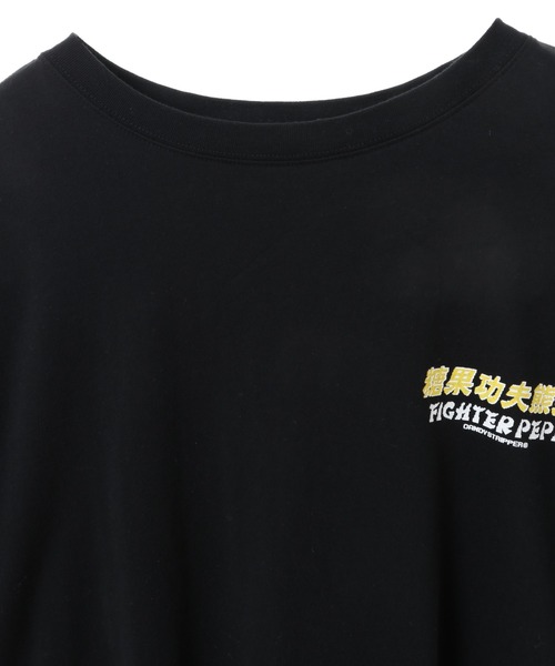 「Candy Stripper」 半袖Tシャツ 2 オフホワイト レディース