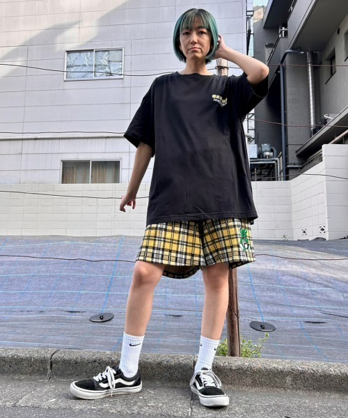 「Candy Stripper」 半袖Tシャツ 2 オフホワイト レディース