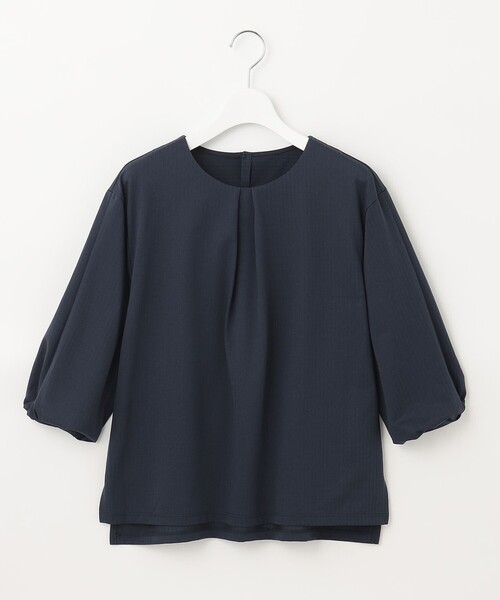 「J.PRESS」 7分袖カットソー MEDIUM グリーン レディース