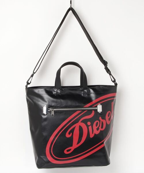 DIESEL ブラック トートバッグ UNI 【公式通販】 DIESEL ブラック トートバッグ UNI 【公式通販】