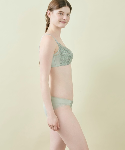 une nana cool ブラジャー MADE WITH LIBERTY FABRIC さあ、わたし