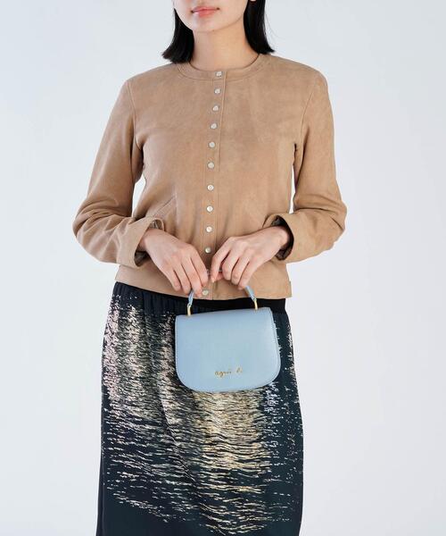 agnes b.（アニエスベー） ショルダーバッグ バッグ レザー 2way