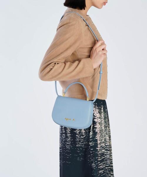 agnes b.（アニエスベー） ショルダーバッグ バッグ レザー 2way