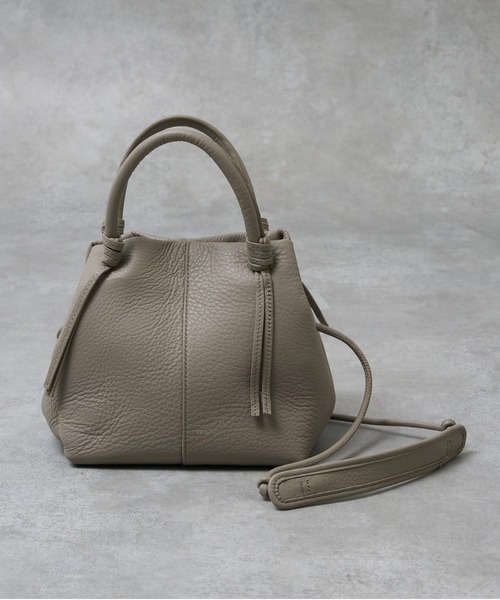 美品 Beau're ヴュレ ☆2WAY バッグ グレー ハンドバッグ B5OK Beau're - 美品 Beau're ヴュレ ☆2WAY バッグ グレー ハンドバッグ
