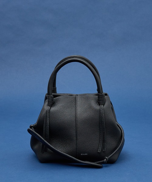 【希少✨完売品】ヴュレ レザー ショルダーバッグ 2way 本革 ブラック 黒 Beau're（ヴュレ） ショルダーバッグ バッグ 「WEB限定」「Beau're