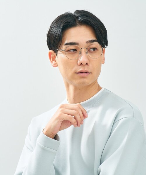 伊達メガネ メガネ 眼鏡 Zoff｜UNITED ARROWS｜ボストン型 メガネ 「Casual」 メタルフレーム ｜伊達メガネ 度付き「レンズ交換 | UNITED ARROWS | 23