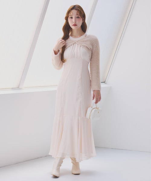 Apploberry アプロベリー ＊ ドレス  セットアップ ワンピース13号 one after another NICE CLAUP ワンピース ボレロセットアメスリロング