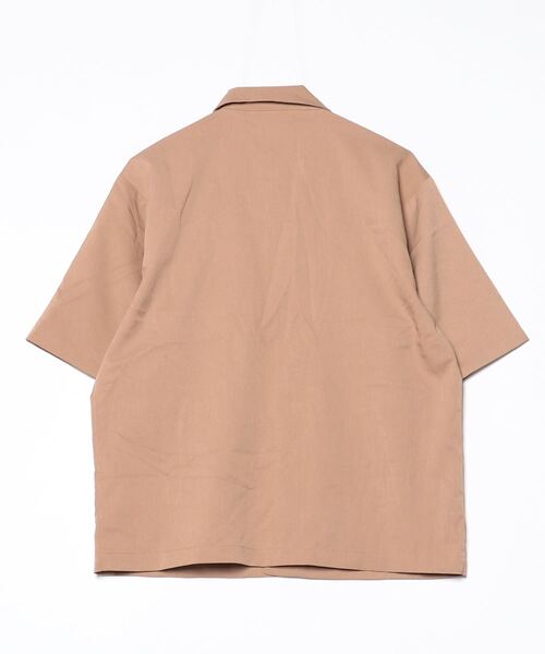 「JUGLANS」 半袖シャツ M ベージュ メンズ_画像2