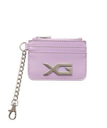 X-girl（エックスガール） カードケース XG EMBLEM BUCKLE FAUX