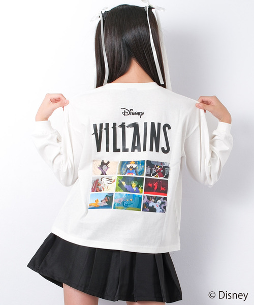 Disney（ディズニー） tシャツ Disney VILLAINS ヴィランズ ロングT 
