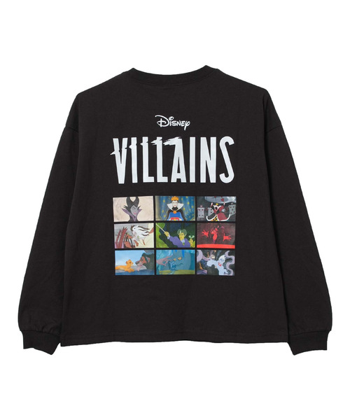 Disney（ディズニー） tシャツ Disney VILLAINS ヴィランズ ロングT