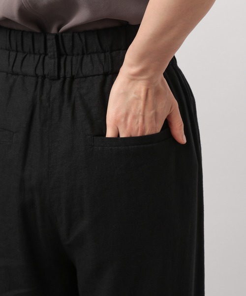 「BARNYARDSTORM」 イージーパンツ 0 カーキ レディース_画像8