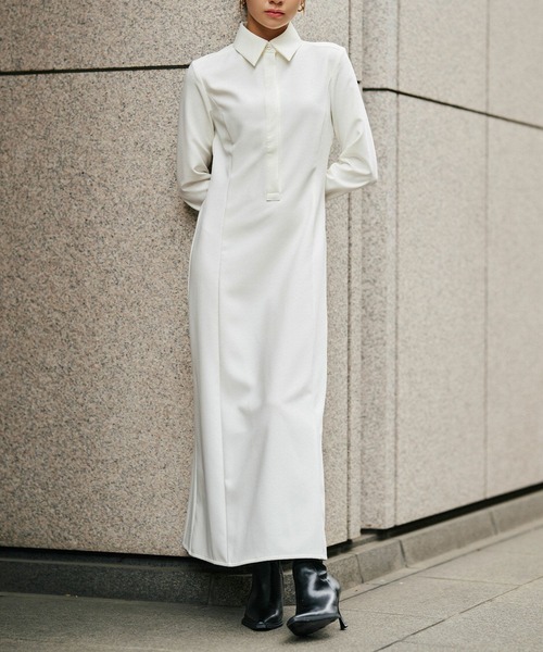 KINO THE KEI ワンピース フィット シャツ ドレス : ZOZOTOWN Yahoo!店
