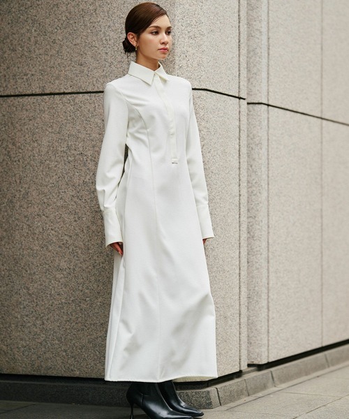 KINO THE KEI ワンピース フィット シャツ ドレス : ZOZOTOWN Yahoo!店